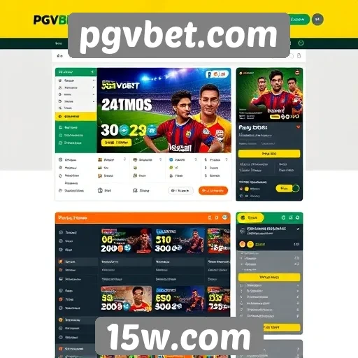 Interface do pgvbet.com se destaca pela usabilidade